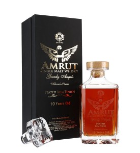 Amrut Greedy Angel Chairman's Reserve Peated Rum Finish 10 Year Old Single Malt
